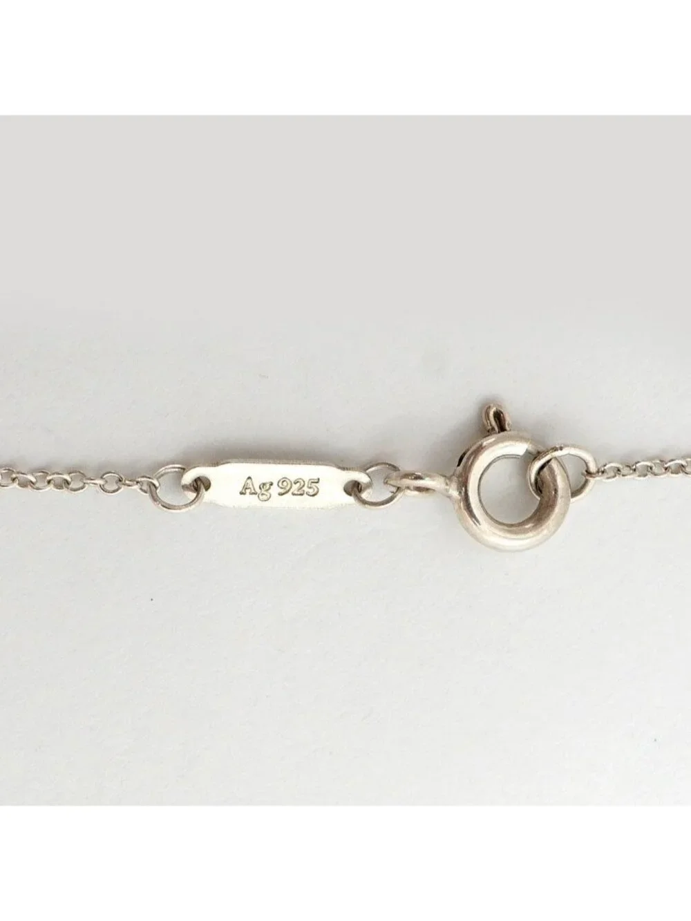 Tiffany & Co Necklace Infinity 925 Sterling Silver
